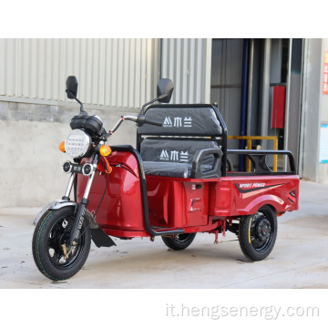 Tre ruote trike triciclo elettrici per la consegna